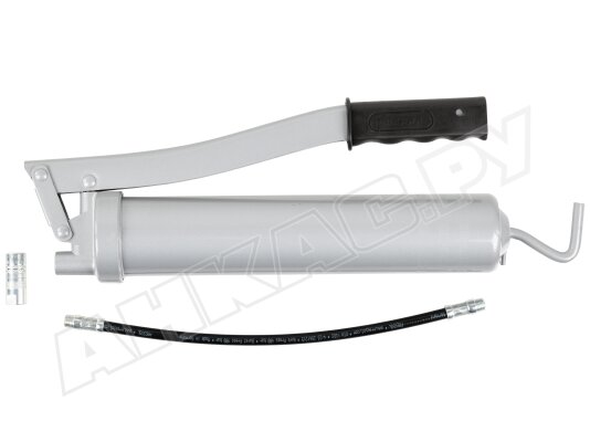 Стандартный смазочный шприц Pressol HHFP, со шлангом, в полиэтиленовой упаковке, арт: 12630.