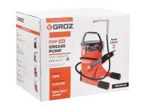 Нагнетатель смазки с ножной накачкой Groz FOP/10A, арт: GR44255.