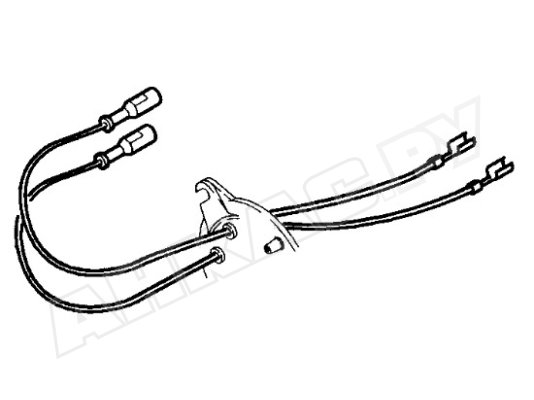 Кабель поджига Riello 400 мм, арт: 3008836.