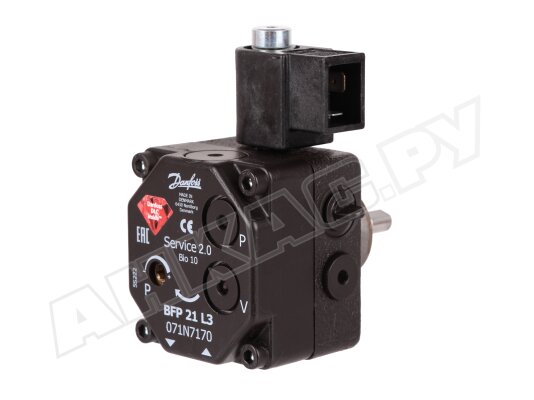 Насос для горелки Danfoss BFP 21 L3 071N7170. Насос для горелки Danfoss BFP 21 L3 071N7170.