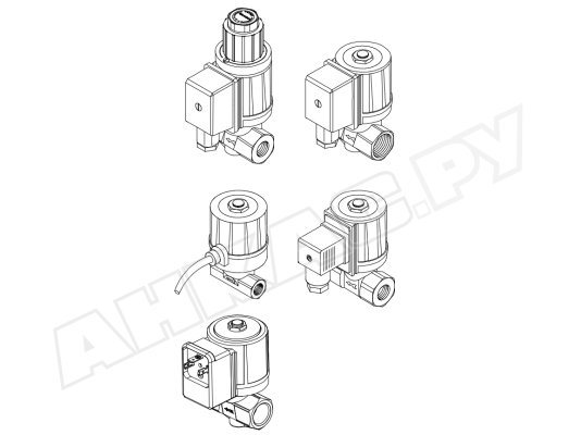 Газовый электромагнитный клапан Brahma E6G*S8*1/4*GFD 13751000.