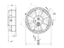Вентилятор осевой промышленный Ebmpapst, арт: W1G200EC9129.