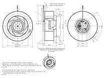 Центробежный вентилятор Ebmpapst RER 225-63/18/2 TDO, арт: 9595420402.