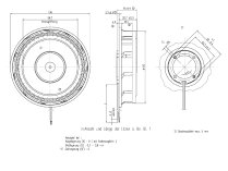 Центробежный вентилятор Ebmpapst RER 125-19/12 N, арт: 9594310157.