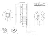 Центробежный вентилятор Ebmpapst REF 175-30/18/2TDA, арт: 9595420161.