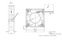 Вентилятор осевой промышленный Ebmpapst DV 4114 N, арт: 9694330091.