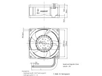 Вентилятор осевой промышленный Ebmpapst 3214 J/17H, арт: 9693510223.