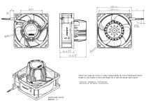 Вентилятор осевой промышленный Ebmpapst AC 3200 JH, арт: 9203510002.