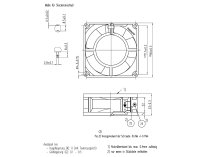 Вентилятор осевой промышленный Ebmpapst 8318 H, арт: 9694350183.