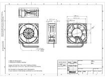 Вентилятор осевой промышленный Ebmpapst 8214 JH4, арт: 9692910197.