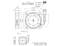 Вентилятор осевой промышленный Ebmpapst 412 F/2 H-038, арт: 9291705038.