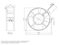 Вентилятор осевой промышленный Ebmpapst 7214 N/17, арт: 9295414421.