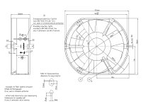 Вентилятор осевой промышленный Ebmpapst 6424 H, арт: 9295414327.
