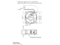 Вентилятор осевой промышленный Ebmpapst 614 NML, арт: 9292206140.