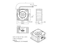 Вентилятор осевой промышленный Ebmpapst 612 JH, арт: 9292512003.
