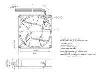 Вентилятор осевой промышленный Ebmpapst 5212 N/2 HH, арт: 9694320197.