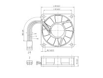 Вентилятор осевой промышленный Ebmpapst 512 F/2, арт: 9291706506.