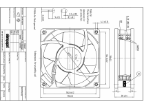Вентилятор осевой промышленный Ebmpapst 4656 X, арт: 9274014313.