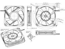 Вентилятор осевой промышленный Ebmpapst 4414 FN/2HP-183, арт: 9694390183.