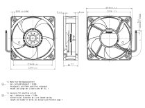 Вентилятор осевой промышленный Ebmpapst 4418 N, арт: 9293510505.