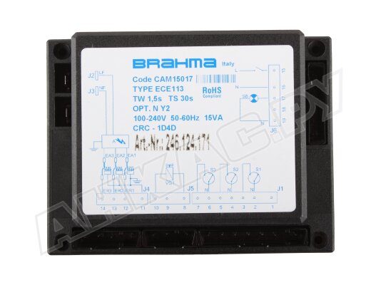 Менеджер горения Brahma ECE113 CAM15017