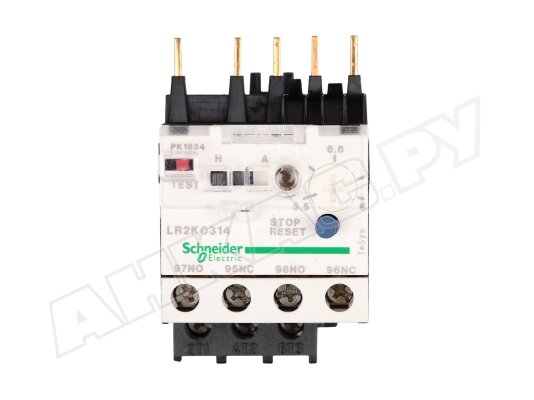 Тепловое реле перегрузки Schneider Electric LR2K 0314 (5,5 - 8,0 A) Тепловое реле перегрузки Schneider Electric LR2K 0314 (5,5 - 8,0 A)