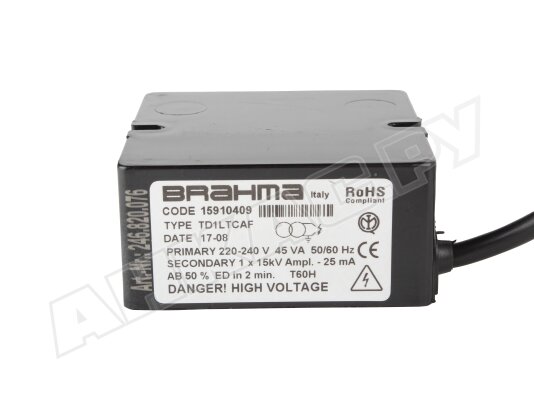 Трансформатор розжига Brahma TD1LTCAF 15910409