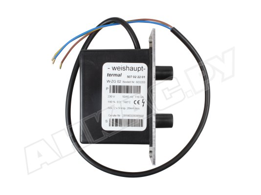 Трансформатор розжига Weishaupt W-ZG 02 100ВА, арт: 603203.