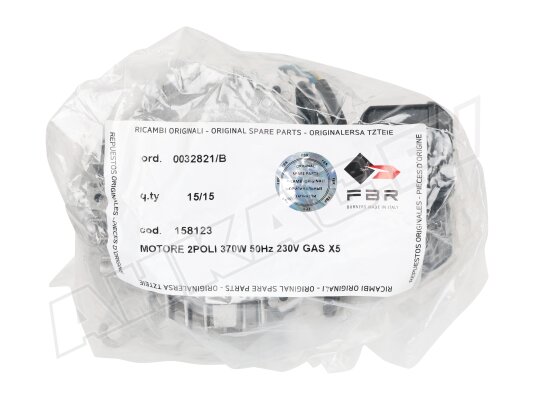 Электродвигатель FBR XD 6/207, 370 Вт, арт: 158123.