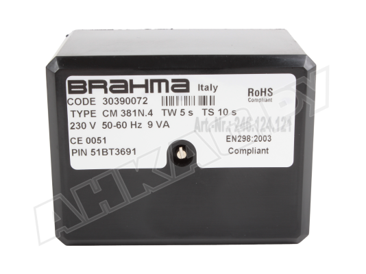 Топочный автомат Brahma CM381N.4 30390072.