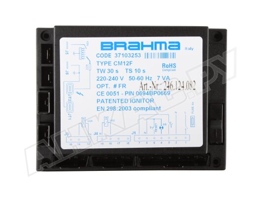 Менеджер горения Brahma CM12F 37103253