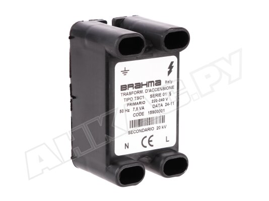 Трансформатор розжига Brahma TSC1, арт: 15900001. Трансформатор розжига Brahma TSC1, арт: 15900001.