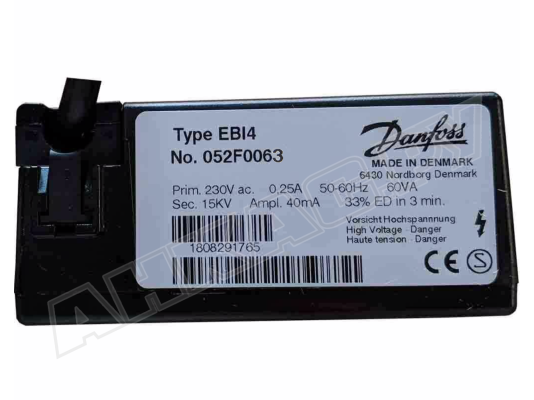 Трансформатор розжига Danfoss EBI4 052F0063.