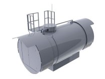 Мобильная АЗС Бизнес Benza Бизнес Моноблок 4 куб. м