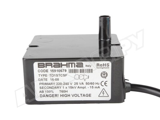 Трансформатор розжига Brahma TD1STCSF 15910679 Трансформатор розжига Brahma TD1STCSF 15910679