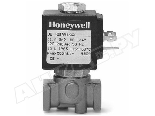 Газовый электромагнитный клапан Honeywell VE408AA1015.