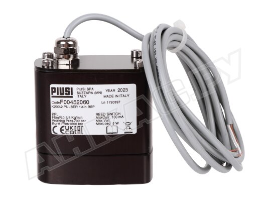 Счетчик перекачки смазки Piusi K200/2 PULSER, арт: F00452060.