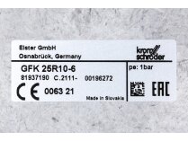 Газовый фильтр Kromschroder GFK 25R10-6, арт: 81937190