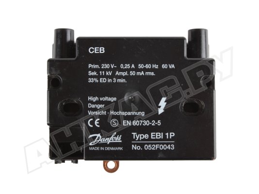 Трансформатор розжига Danfoss EBI4 1P 052F0043.