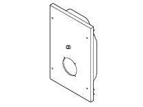 Дверца котла Viessmann Vitoplex 100 SX1, арт: 7324579.