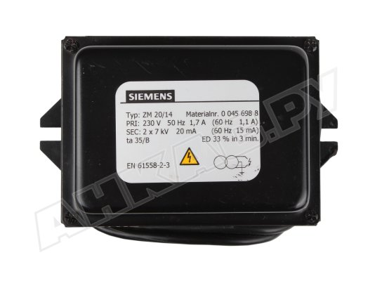 Трансформатор розжига Siemens ZM 20/14 00456988