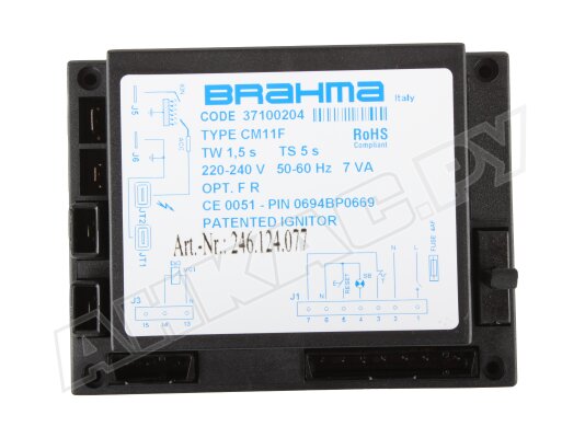 Менеджер горения Brahma CM11F, арт: 37100204.