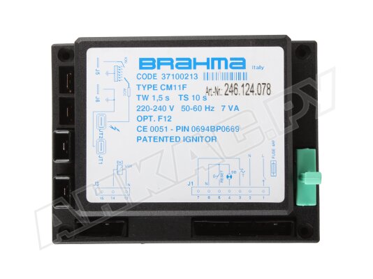 Менеджер горения Brahma CM11F, арт: 37100213.