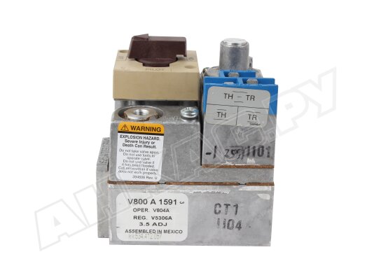 Комбинированный газовый клапан Honeywell V800A1591 Комбинированный газовый клапан Honeywell V800A1591