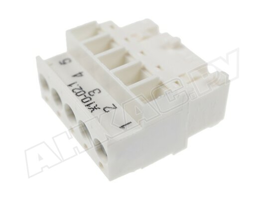 Штекер 5 контактный Weishaupt X10-02.1, арт: 716323. Штекер 5 контактный Weishaupt X10-02.1, арт: 716323.