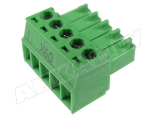 Штекер 5 контактный Weishaupt X60, арт: 716328.