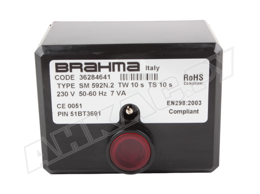 Топочный автомат Brahma SM 592N.2 36284641 Топочный автомат Brahma SM 592N.2 36284641