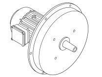 Двигатель D160/215-2 380-400 В, 50 Гц IP55 440-460 В 60 Гц