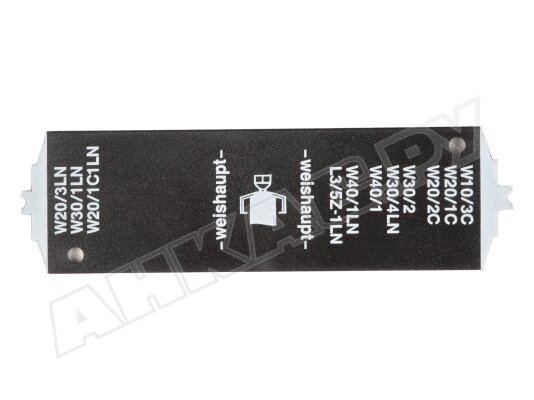 Шаблон настроечный Weishaupt, арт: 24111000017.