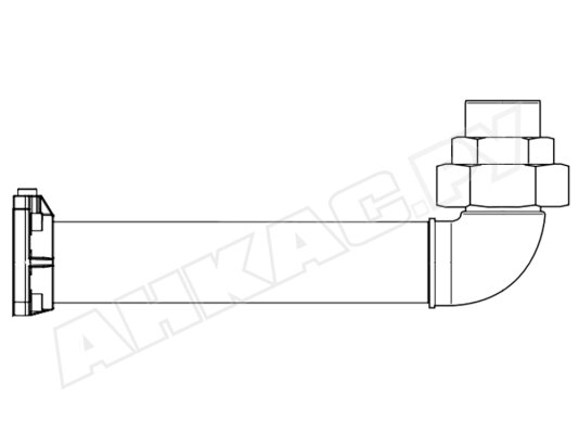Соединительная труба Elco 3144686